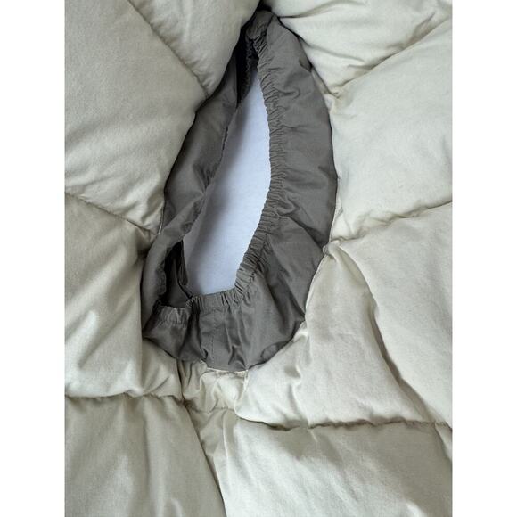 Penfield Down Vest Tan Winter Outdoors Pockets Sleeve Snow Guards Rugged Medium - Picture 2 of 10